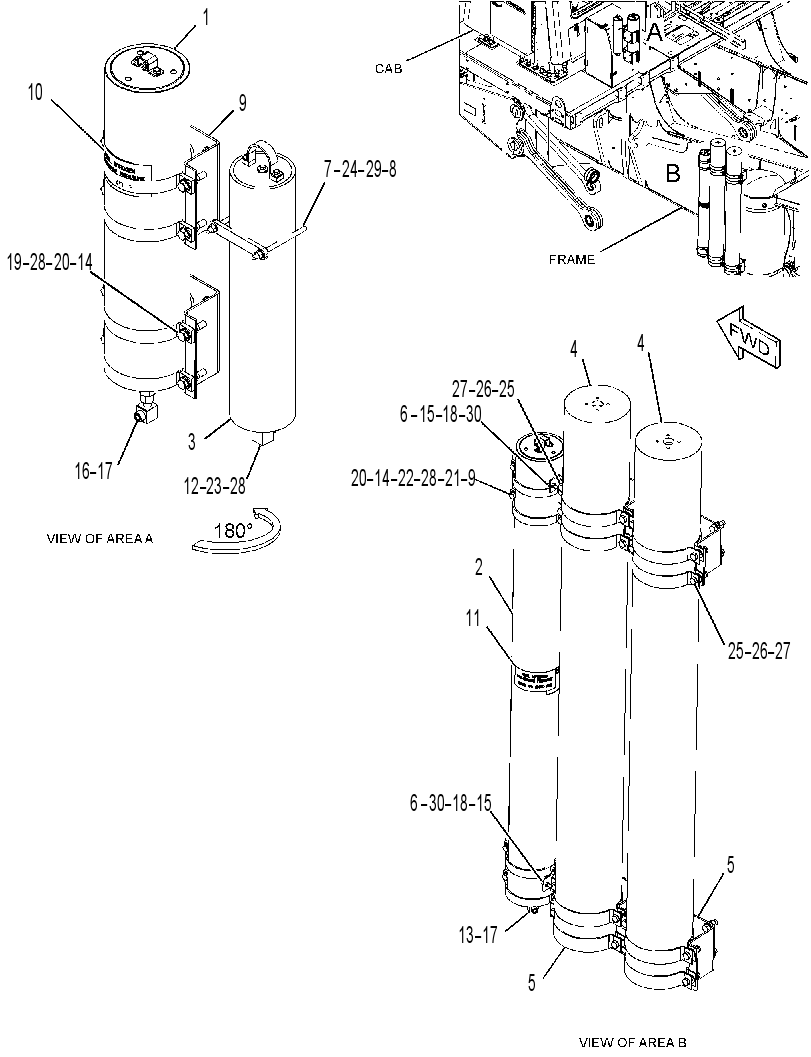 ACCUMULATOR & MTG GP-STEERING 4318403 CAT