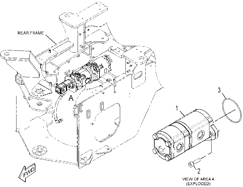 PUMP & MTG GP-GEAR 4302912 CAT