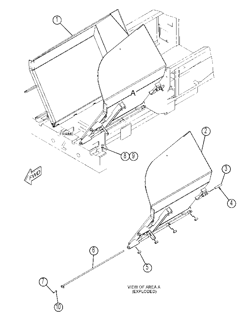 HOPPER GP 4260260 CAT