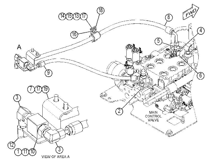 VALVE & LINES GP 3600221 CAT