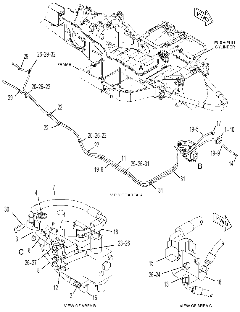 CONTROL GP-PUSH-PULL 2141483 CAT