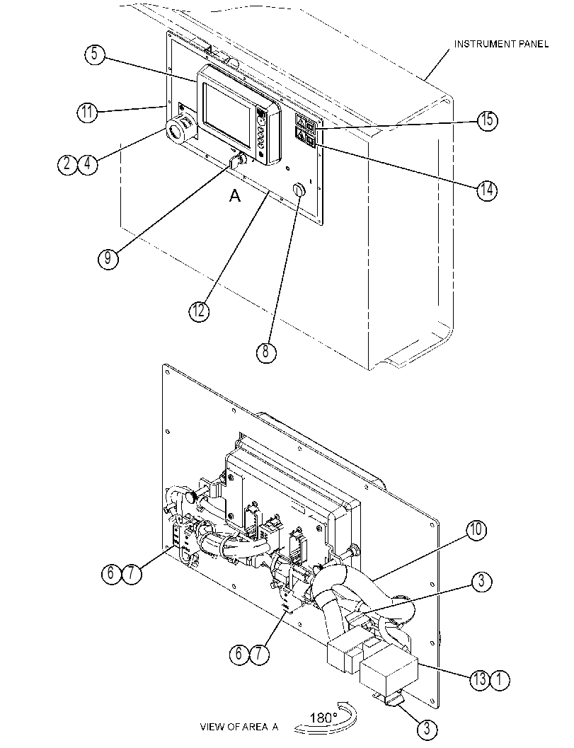 PANEL GP-PILOT HOUSE INSTR 3810010 CAT