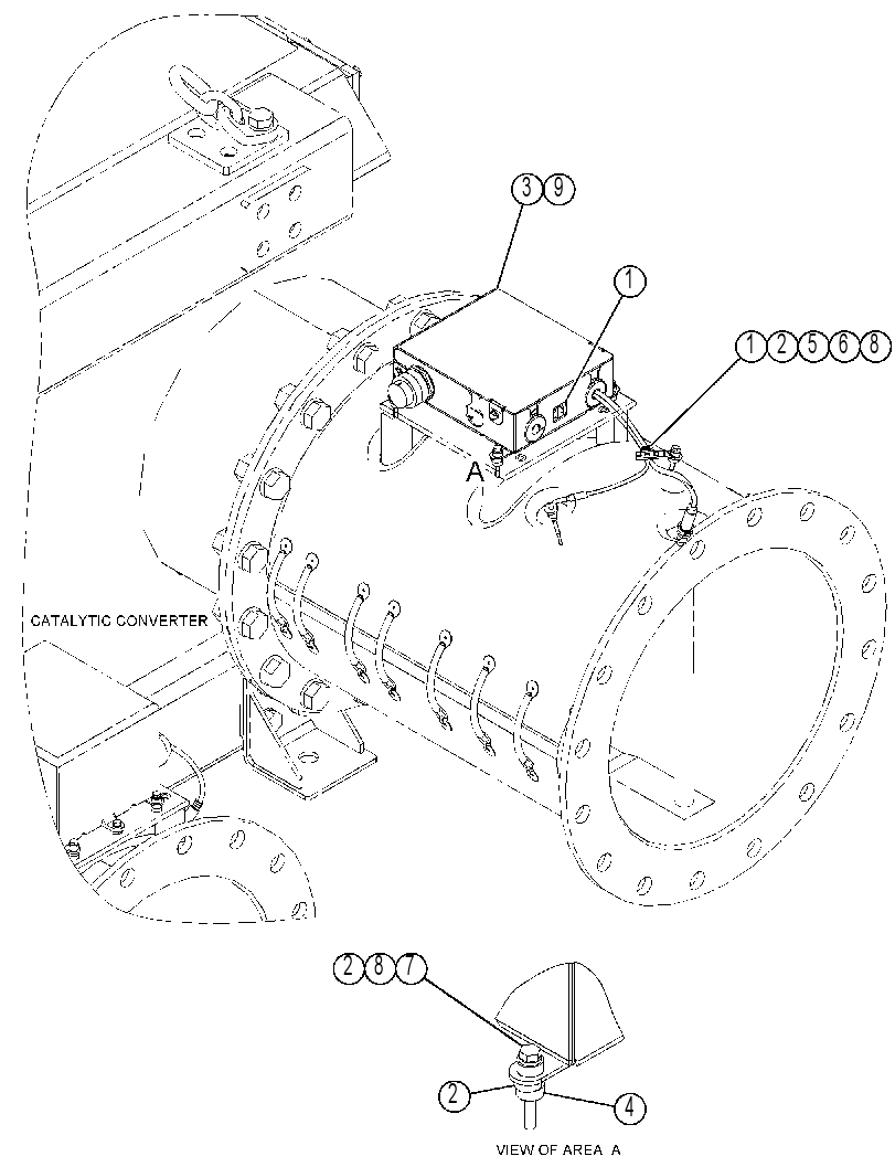 SENSOR GP-CATALYTIC CONVERTER 4385325 CAT