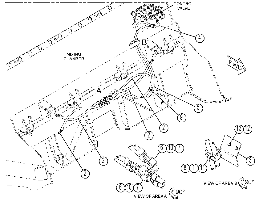 LINES GP-DOOR CYLINDER 3855896 CAT