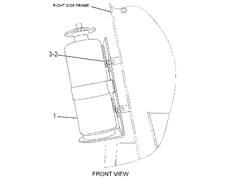 MOUNTING GP-FIRE EXTINGUISHER 3527817 CAT