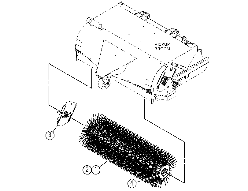 BRUSH GP-BROOM 4485685 CAT
