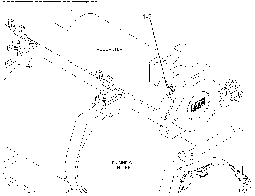 PLUG GP-FUEL FILTER BASE 4622808 CAT