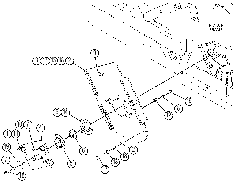 BEARING & HOUSING GP 4485686 CAT