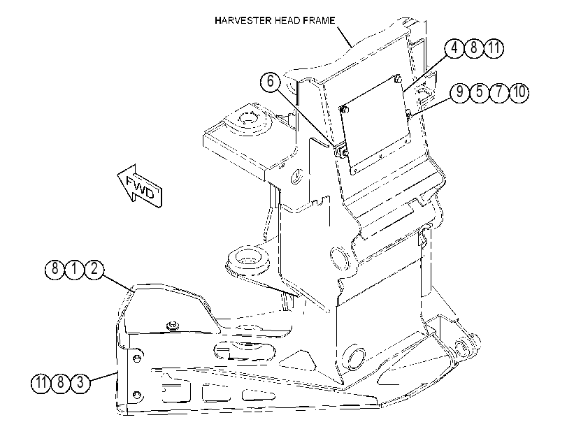 COVER GP-FRAME 4570516 CAT