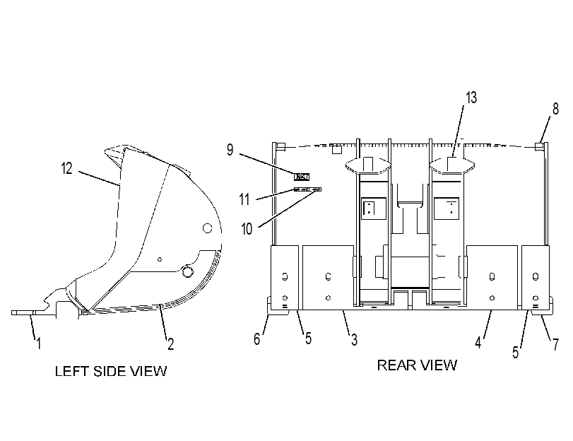 BUCKET AS-PENETRATION 2494915 CAT