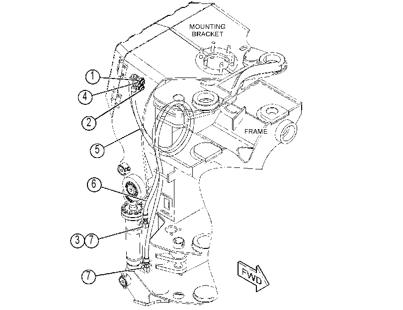 LINES GP-WORK TOOL 4570572 CAT