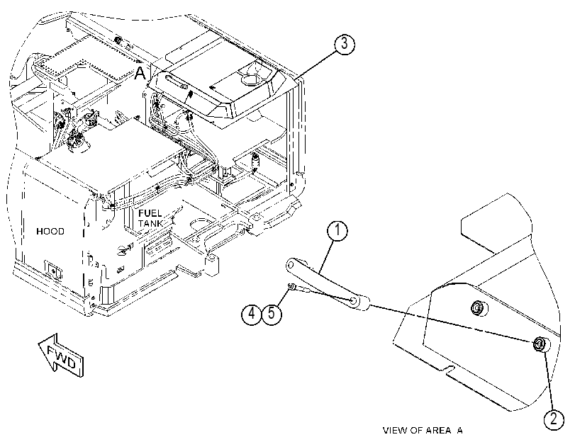 COVER GP-HYDRAULIC TANK 4597052 CAT