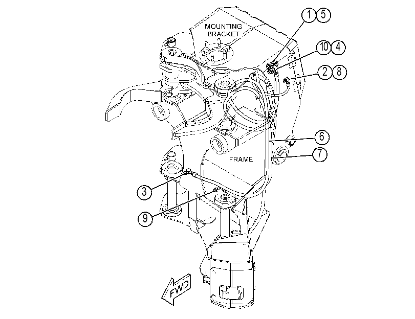 LINES GP-WORK TOOL 4570575 CAT