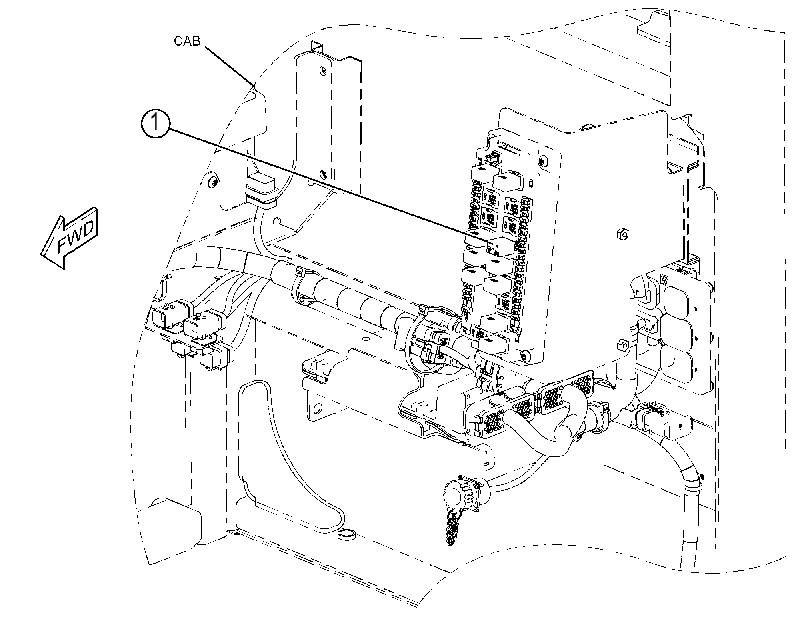 Реле 4499243 CAT