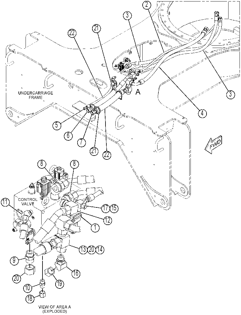 LINES GP-ATTACHMENT 4375235 CAT