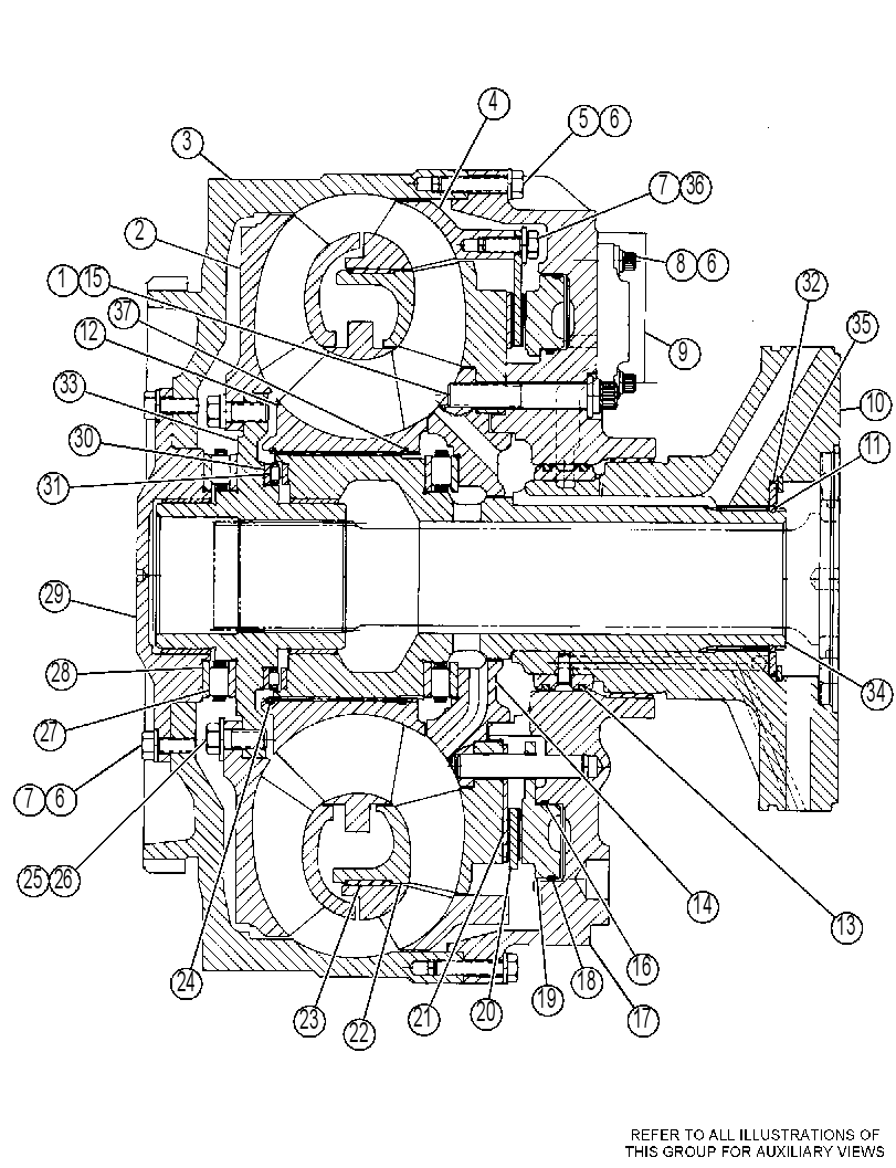 Гидротрансформатор 9W1564 CAT