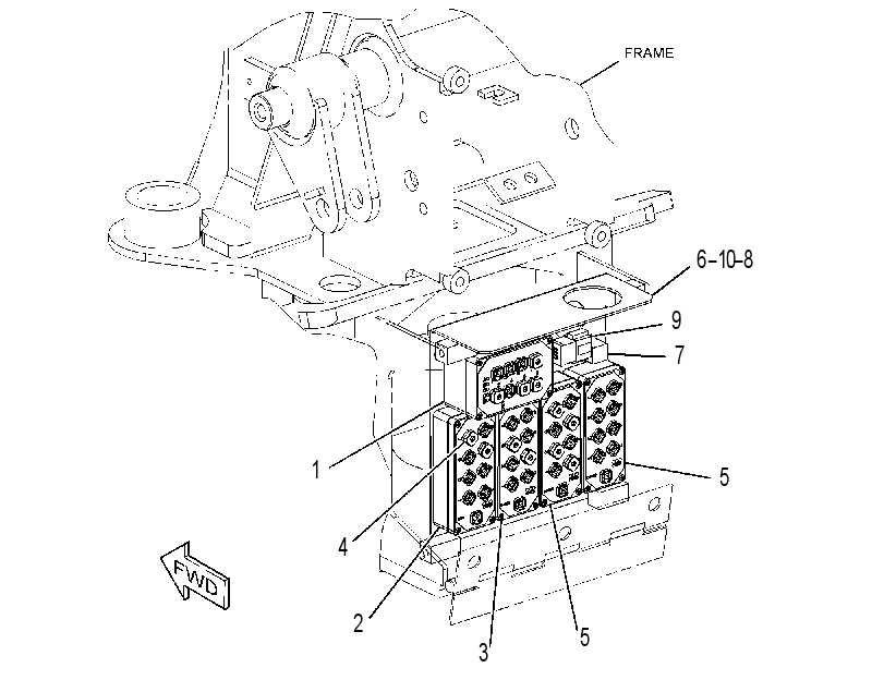 CONTROL GP-DASA ELECTRONIC 3654938 CAT