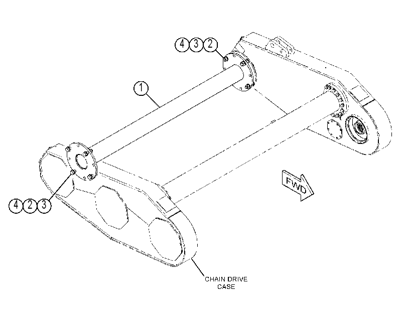 SHAFT GP 4243413 CAT