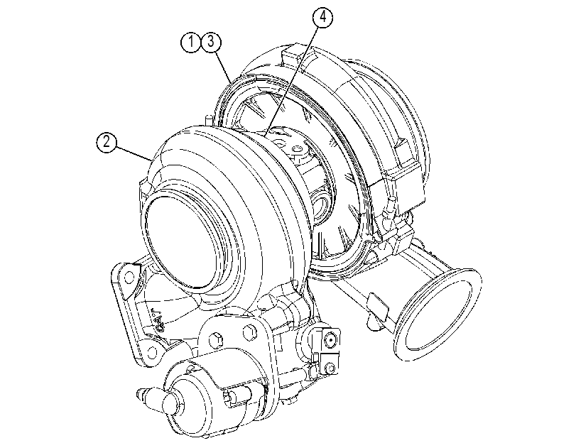 Турбокомпрессор 4500554 CAT