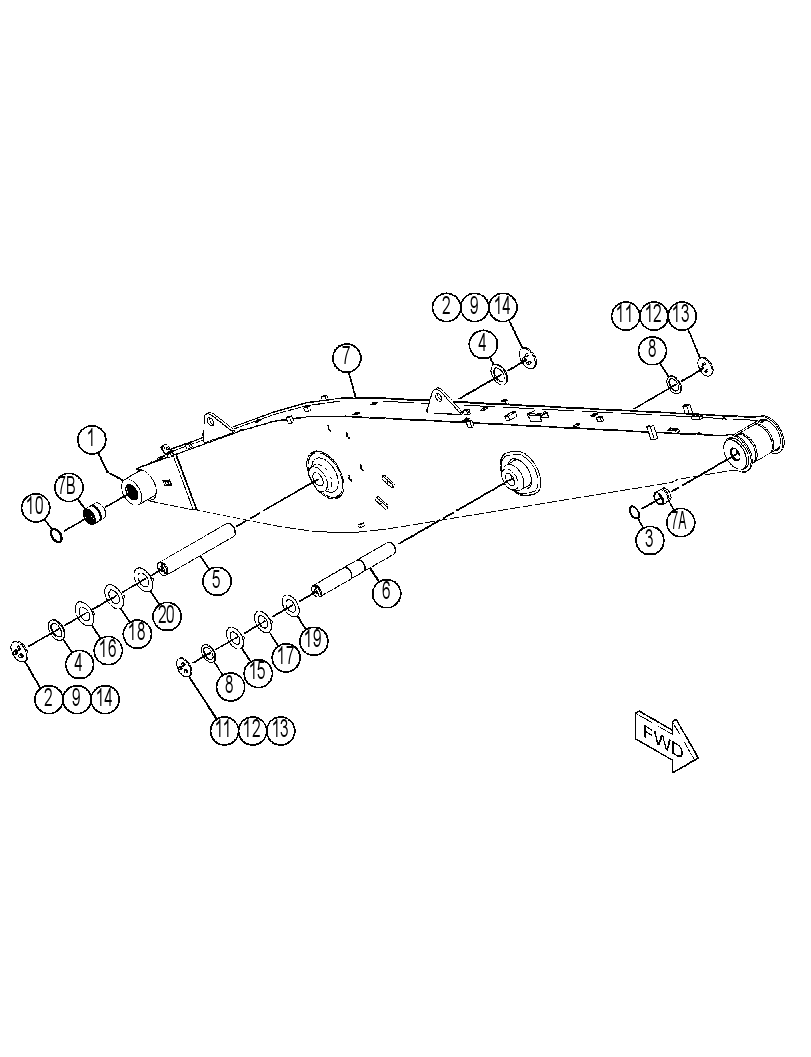 BOOM GP-MATERIAL HANDLING 4391619 CAT
