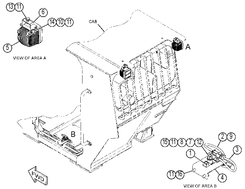 LIGHTING GP-CAB 4622207 CAT