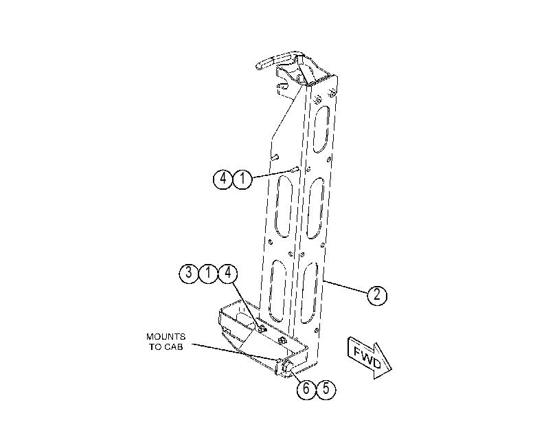 MOUNTING GP-BRACKET 4674176 CAT