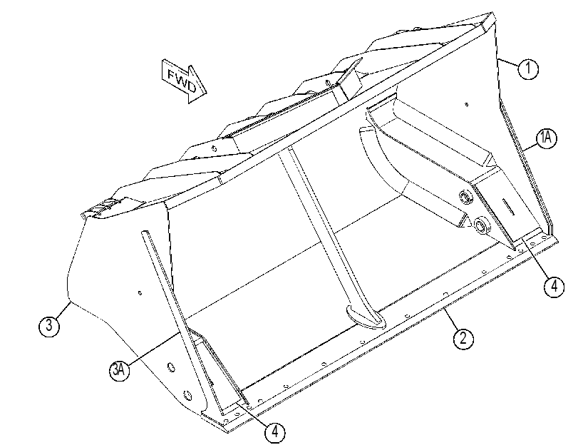 BUCKET AS-MULTIPURPOSE 3942360 CAT