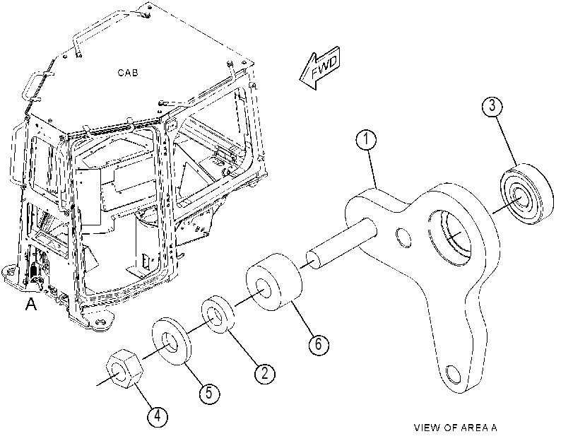 LEVER GP-GOVERNOR 3866349 CAT
