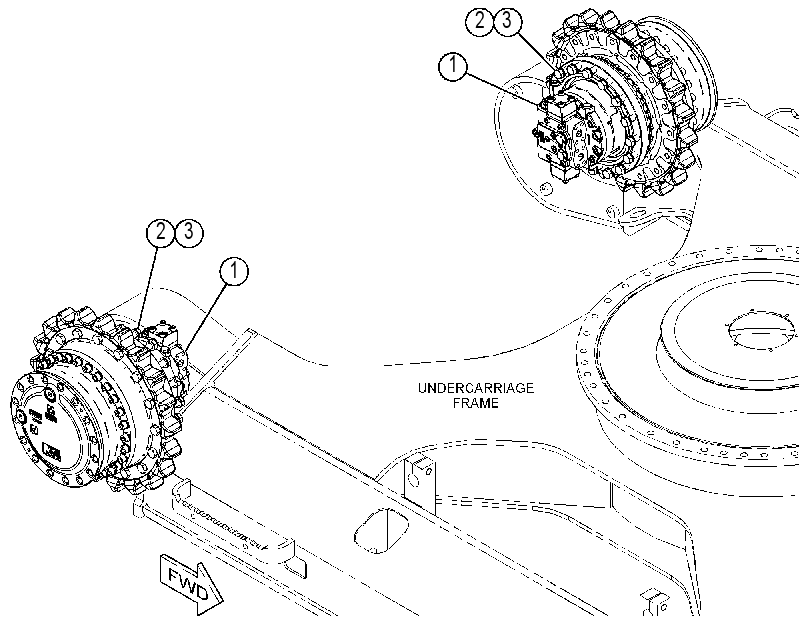 DRIVE & MOUNTING GP-FINAL 4413015 CAT