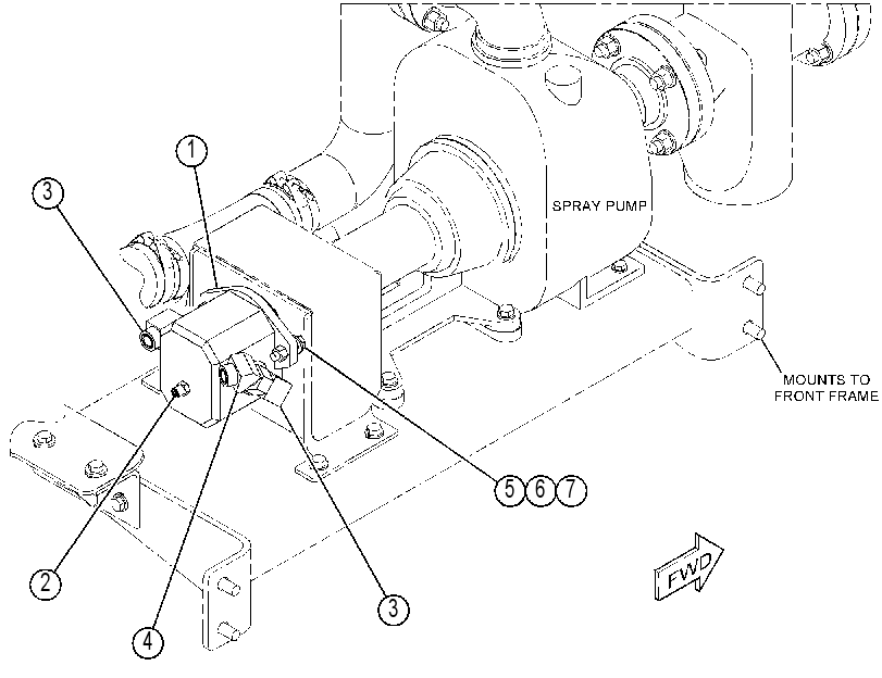 MOTOR & MTG GP-GEAR 4237522 CAT