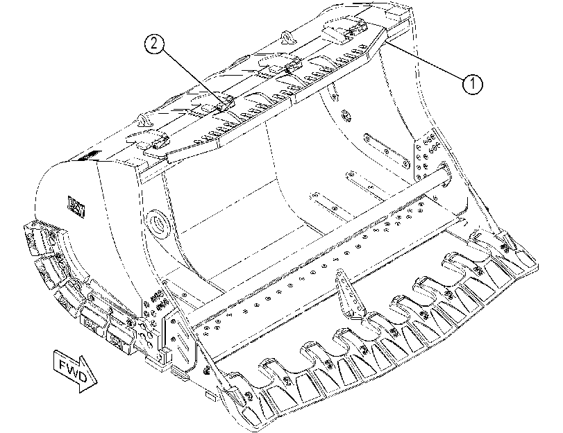 GUARD GP-BUCKET 4424007 CAT