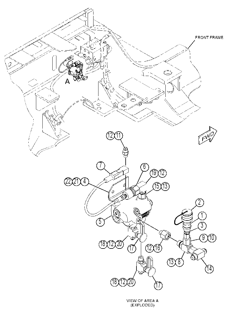 VALVE & MTG GP-ACCUM CHARGING 4232099 CAT
