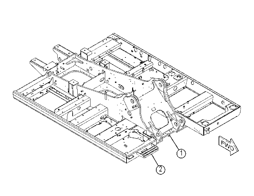 FRAME AS-UPPER 3945820 CAT