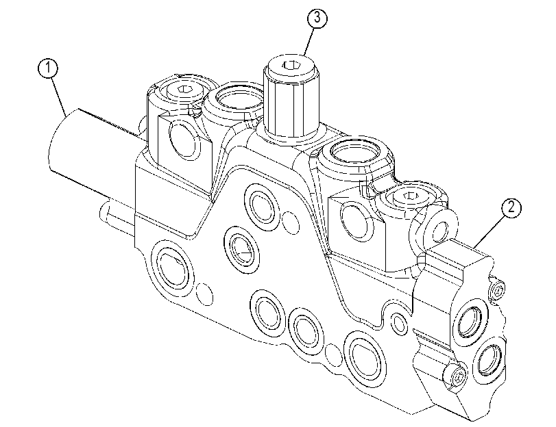 Клапан управляющий 4561757 CAT
