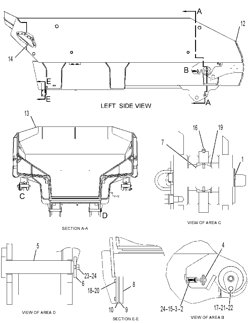 BODY GP-EJECTOR 4369671 CAT