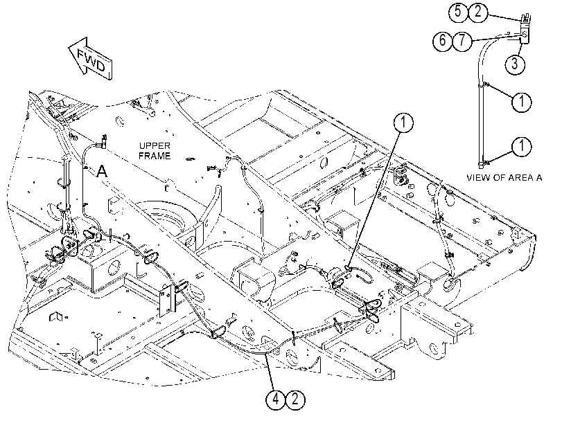 WIRING GP-HYDRAULIC CONTROL 4497887 CAT