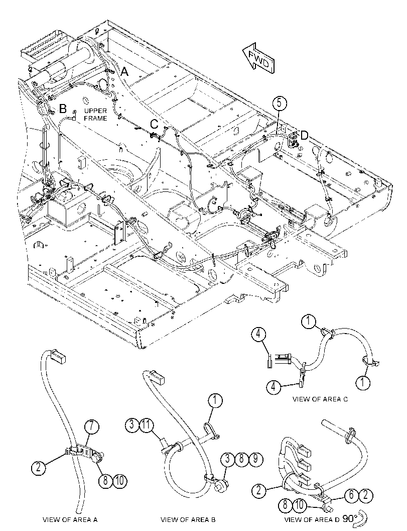 WIRING GP-COMBINED FLOW 4516754 CAT