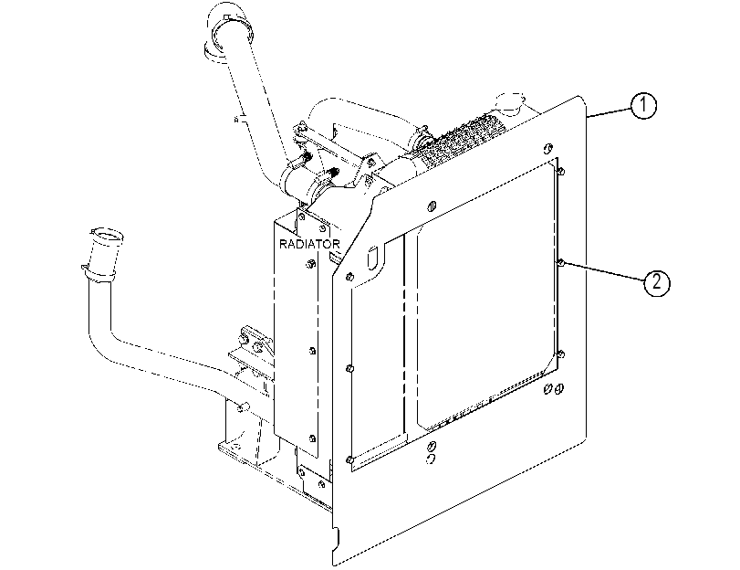 DUCT GP-ENCLOSURE 3319494 CAT