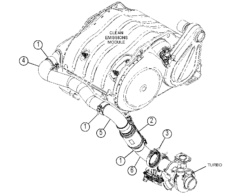EXHAUST GP-FLEXIBLE 3815365 CAT