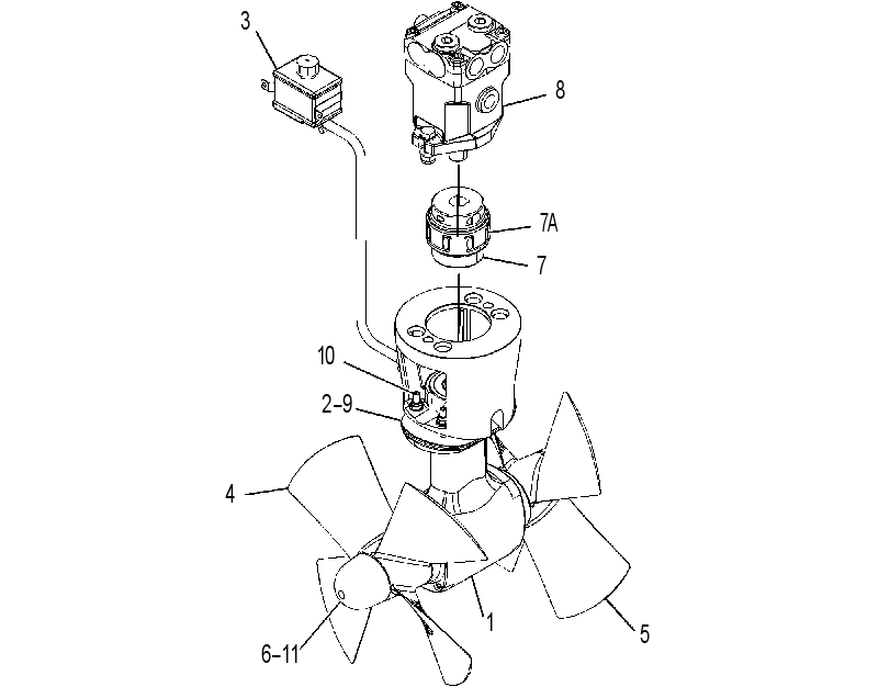 DRIVE GP-THRUSTER 3918381 CAT