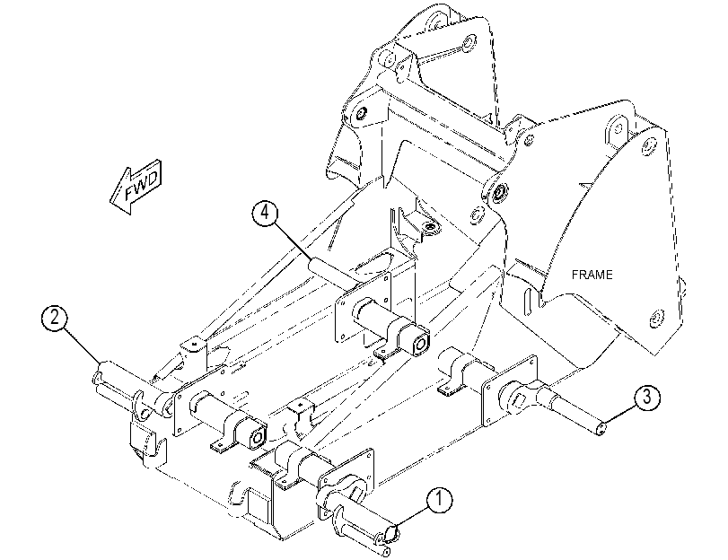 AXLE GP-UNDERCARRIAGE 2583600 CAT