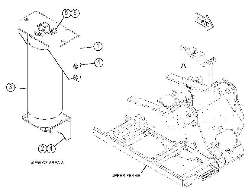 ACCUMULATOR & MTG GP-HYDRAULIC 4514011 CAT