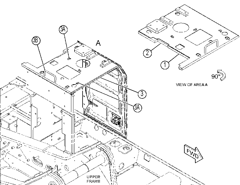COVER AS 4425835 CAT