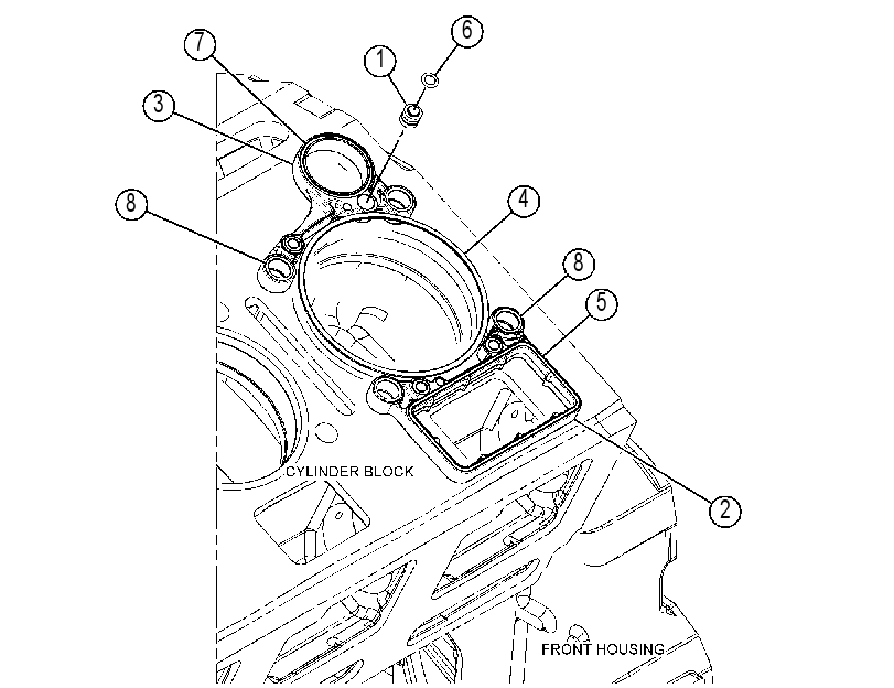 SPACER GP-BLOCK 3842302 CAT