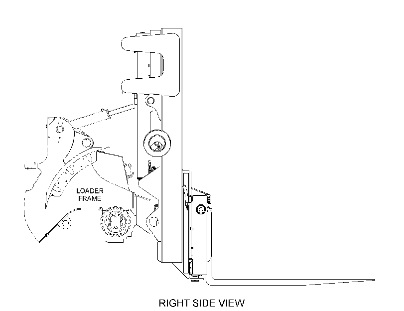 CARRIAGE AR-FORK 2616896 CAT
