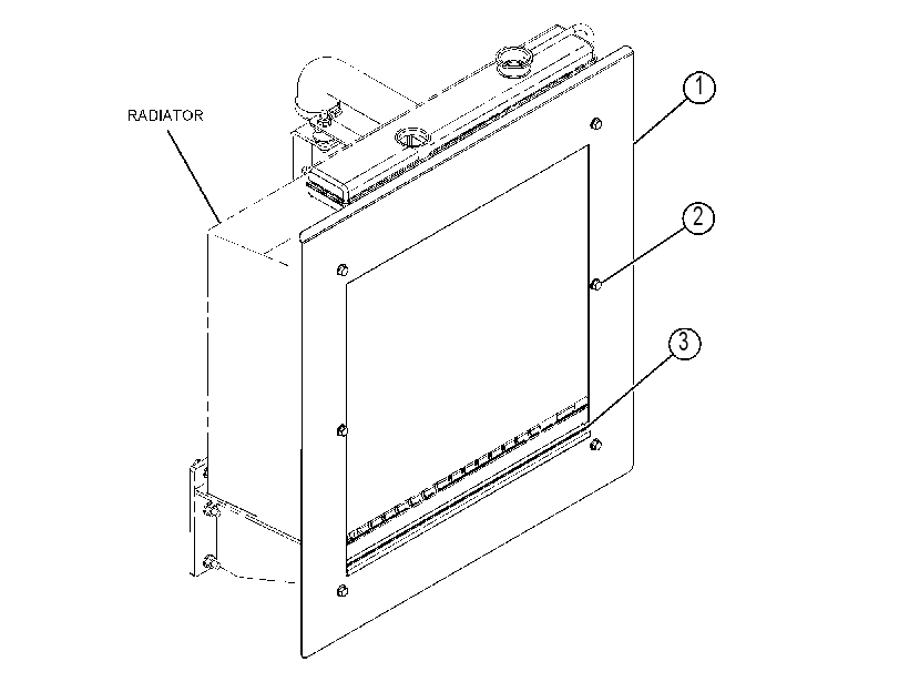 DUCT GP-ENCLOSURE 3361899 CAT