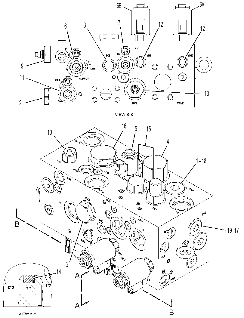 VALVE & MTG GP-BRAKE 2839559 CAT