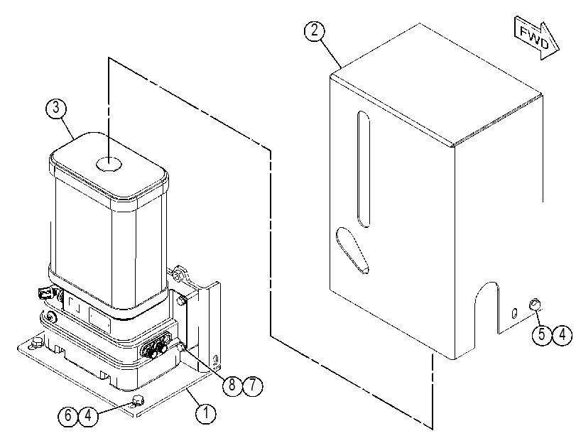 PUMP & MTG GP-LUBRICATION 4157191 CAT
