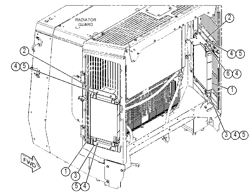 COOLER GP-AXLE OIL 3933910 CAT