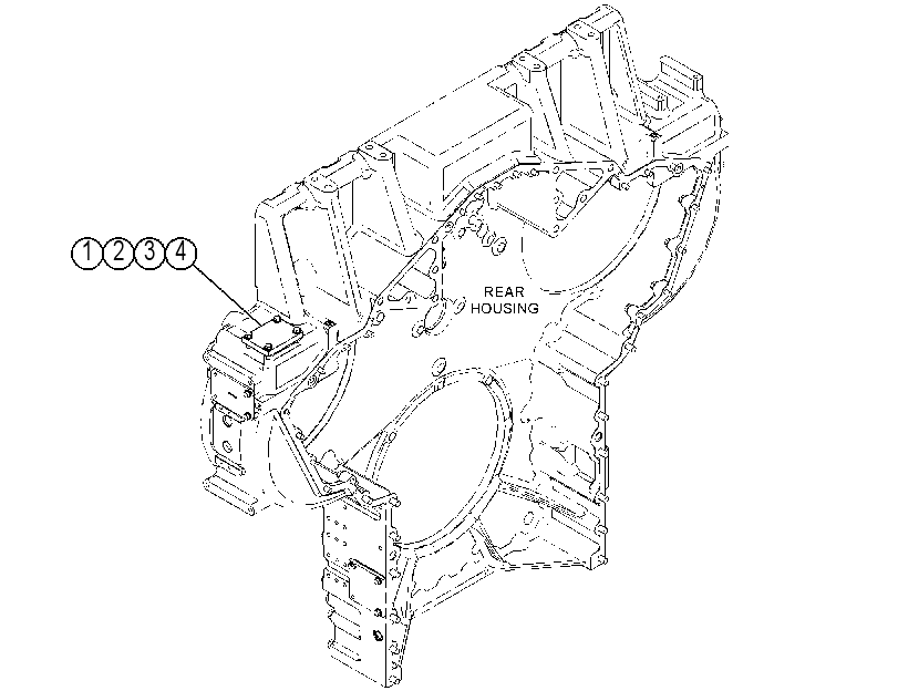 Крышка блока цилиндров 4212370 CAT